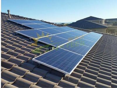 Roman Tile Roof Solar Panel Mounting