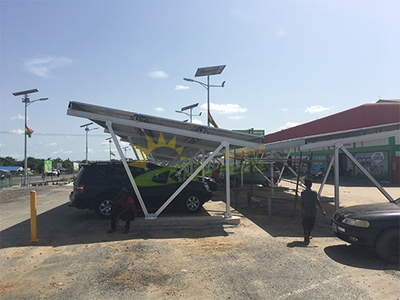 Customized Solar Carport Mounting Structure Bracket