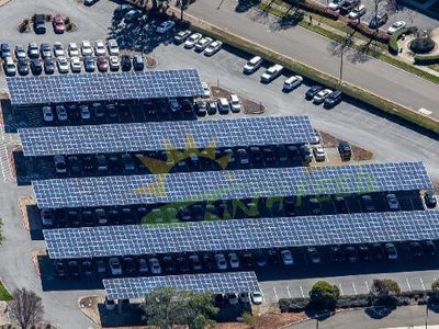 ailored Made Anodized Aluminum Solar Carparking